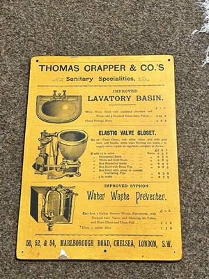 Lot 388 - A collection of enamel advertising and other wall signs