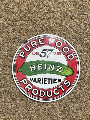Lot 388 - A collection of enamel advertising and other wall signs