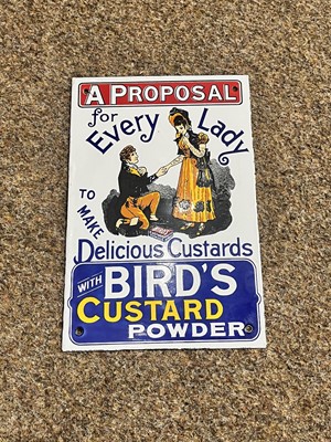 Lot 388 - A collection of enamel advertising and other wall signs