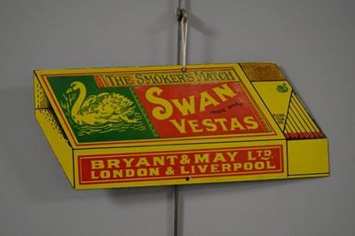 Lot 389 - Two enamel tobacco advertising signs