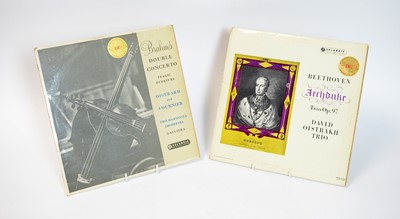 Lot 1144 - 2 rare David Oistrakh classical records