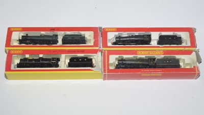 Lot 49 - Four Hornby 00-gauge locomotives and tenders