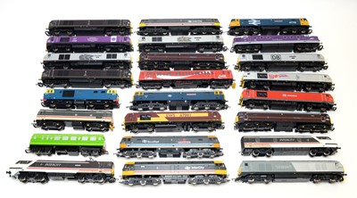 Lot 10 - 00-gauge Diesel Electric trains, unboxed