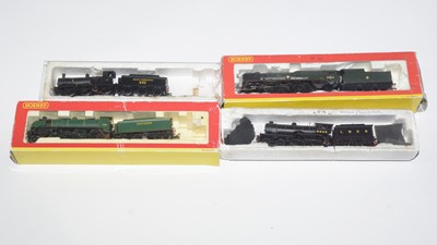 Lot 57 - Four Hornby 00-gauge locomotives and tenders