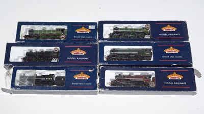 Lot 59 - Six Bachmann 00-gauge locomotives and tenders