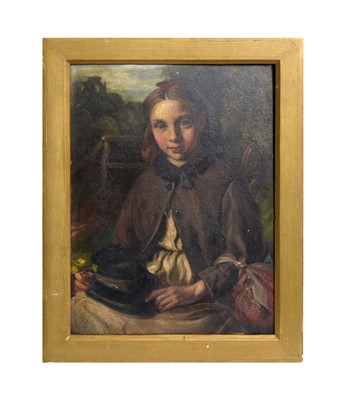 Lot 1091 - 19th Century British School - Buttercup | oil