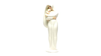Lot 942 - A 1930s Lenci 'Madonna and Child' figure