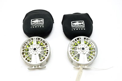 Lot 353 - Two Lamson Litespeed fishing reels