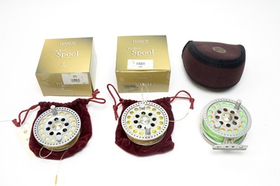 Lot 359 - House of Hardy Angel aluminium fly reel and spools