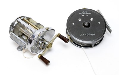 Lot 367 - Two Hardy fishing reels