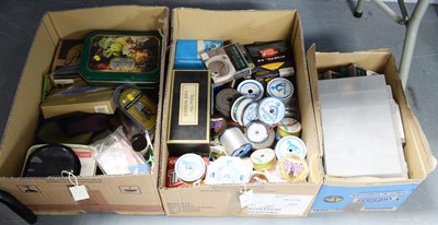 Lot 382 - A quantity of fishing fly tying wire; and other fishing items