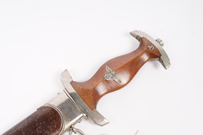 Lot 852 - Third Reich SA (Sturmabteilung) dress dagger by Ernst Pack & Sohn