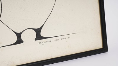 Lot 119 - Benjamin Chee Chee - Friends | lithograph