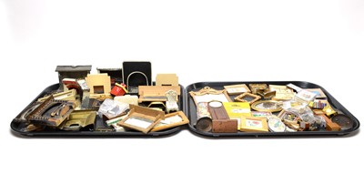 Lot 413 - A collection of vintage dolls house furnishings
