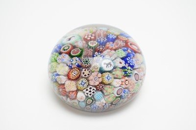 Lot 268 - A Baccarat Millefiori paperweight
