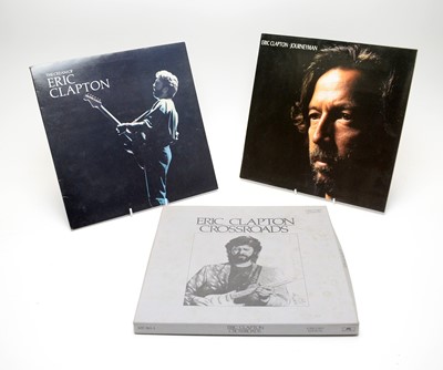 Lot 1045 - Eric Clapton LPs including 6xLP box set