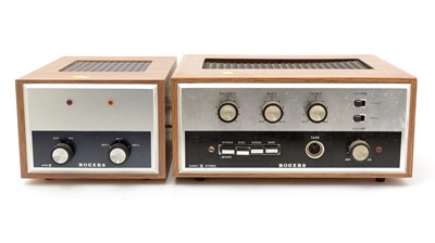 Lot 584 - A Rogers Cadet III amplifier and matching tuner