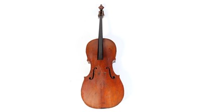Lot 761 - A German cello
