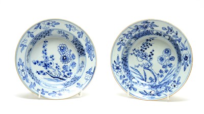 Lot 844 - Pair of 18th Chinese pudding plates