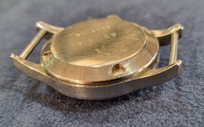 Lot 530 - Jaeger LeCoultre: a steel cased manual wind military wristwatch