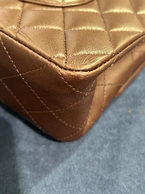 Lot 993 - A Chanel classic double flap matelasse shoulder bag