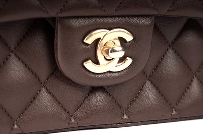 Lot 993 - A Chanel classic double flap matelasse shoulder bag
