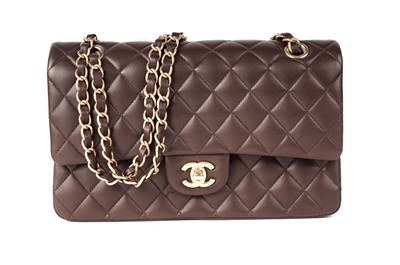 Lot 993 - A Chanel classic double flap matelasse shoulder bag