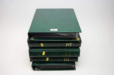 Lot 199 - Five albums of presentation packs, mostly commemorative, 1989-2012