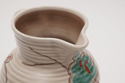 Lot 94 - Clarice Cliff floral jug