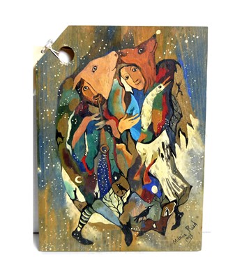 Lot 1087 - Maria Rud - Winter Rhapsody | gouache