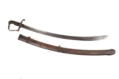 Lot 865 - A British 1796 Light Cavalry Officer's sword and scabbard