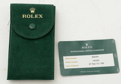 Lot 1041 - Rolex Oyster Perpetual GMT-Master Superlative Chronometer