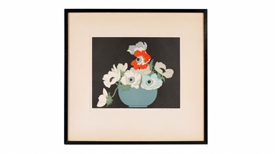 Lot 531 - John Hall Thorpe - Anemones | woodcut