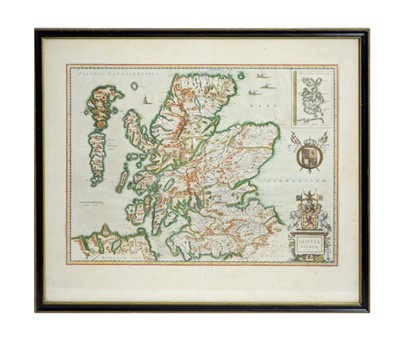Lot 1006 - Willem Blaeu - Scotia Regnum | copper engraving