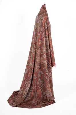 Lot 723 - A Victorian paisley shawl