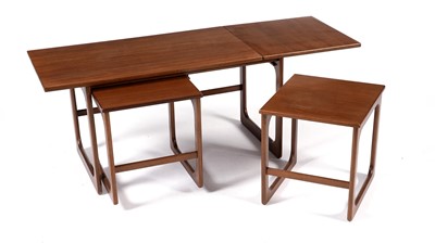 Lot 18 - McIntosh of Kirkcaldy: A retro teak extending nest of tables