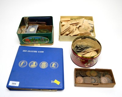Lot 284 - A selection of collectors coins