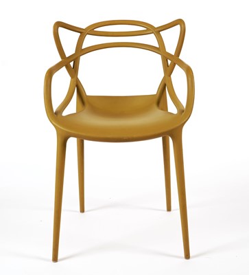 Lot 52 - Philippe Starck for Kartel: A modern 'Masters' Chair in sage green
