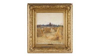 Lot 583 - Otto Theodore Leyde - The Barley Field | watercolour