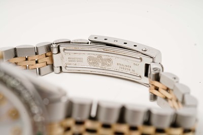 Lot 1043 - Rolex Oyster Perpetual Datejust: a stainless steel cased automatic wristwatch
