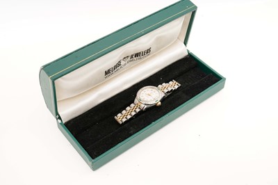 Lot 1043 - Rolex Oyster Perpetual Datejust: a stainless steel cased automatic wristwatch