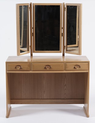 Lot 56 - Ercol: A late 20th Century beech and elm bedroom suite