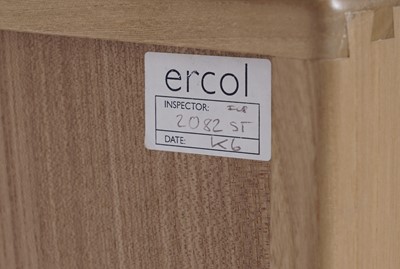 Lot 56 - Ercol: A late 20th Century beech and elm bedroom suite