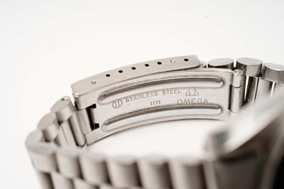 Lot 1044 - Omega Speedmaster Professional: a stainless steel cased manual wind chronograph wristwatch