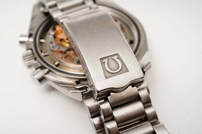 Lot 1044 - Omega Speedmaster Professional: a stainless steel cased manual wind chronograph wristwatch