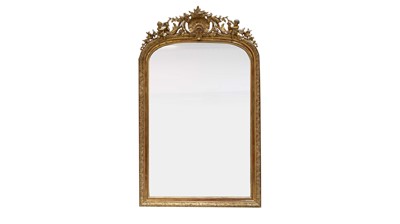 Lot 920 - Alexandre Jeune, Paris - An ornate late 19th Century French gilt mirror