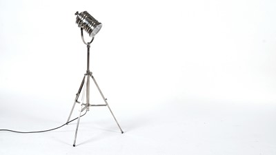 Lot 88 - Fancy: A modern chrome spotlight lamp