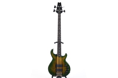Lot 413 - Tim de Whalley custom active bass guitar
