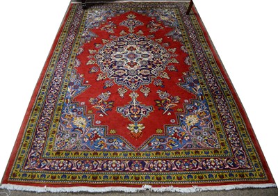 Lot 94 - A vintage Islamic Persian rug