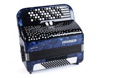 Lot 308 - Hohner 72 bass button accordion